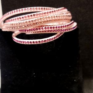 Wrap Star Bracelet, Pink